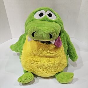 Tummy Stuffers Chompy Green Alligator Plush, Jay At Play, Toy Holder Storage